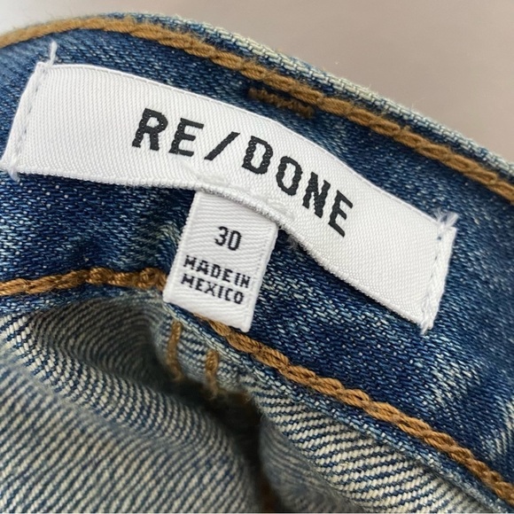 Re/Done Tailored Ultra High Rise Jeans - Picture 10 of 11